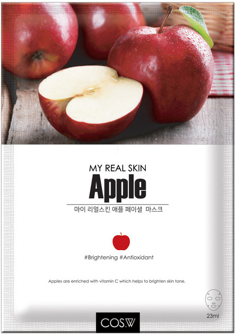 cosw 코스더블유 1일1팩 마스크팩 애플, 30매입, 1개