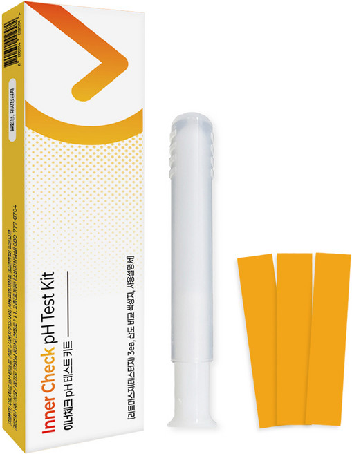 이너체크 가정용 여성 질 pH 테스트 Y존 세균성 질염관리, 3개입, 1세트