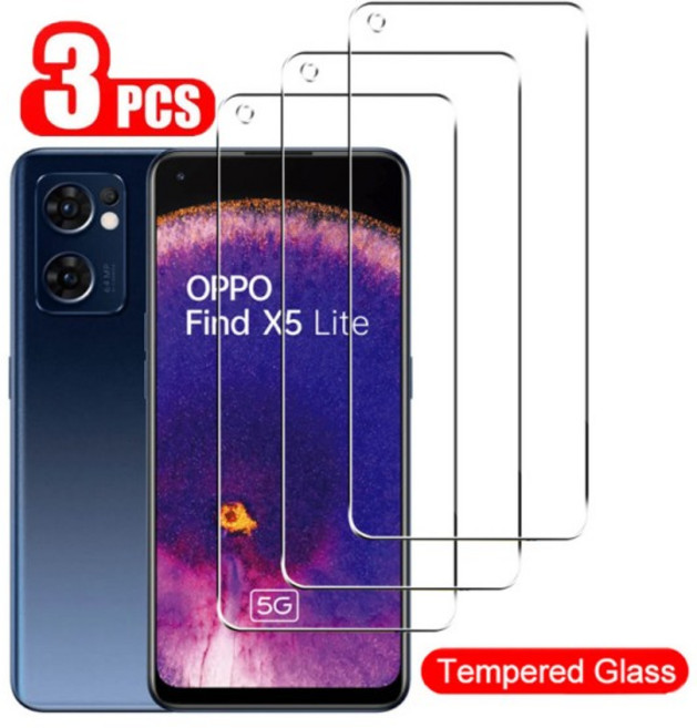 OPPO 용 3pcs 화면 보호기 Reno 8 7 6 5 Lite Pro 4G 유리 X3 강화 찾기, 01 3 Pieces, 08 for OPPO Reno 8