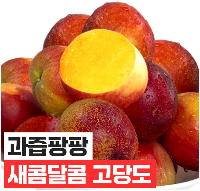 푸드지 산지직송 아삭 새콤달콤 천도복숭아, 1개, 1kg