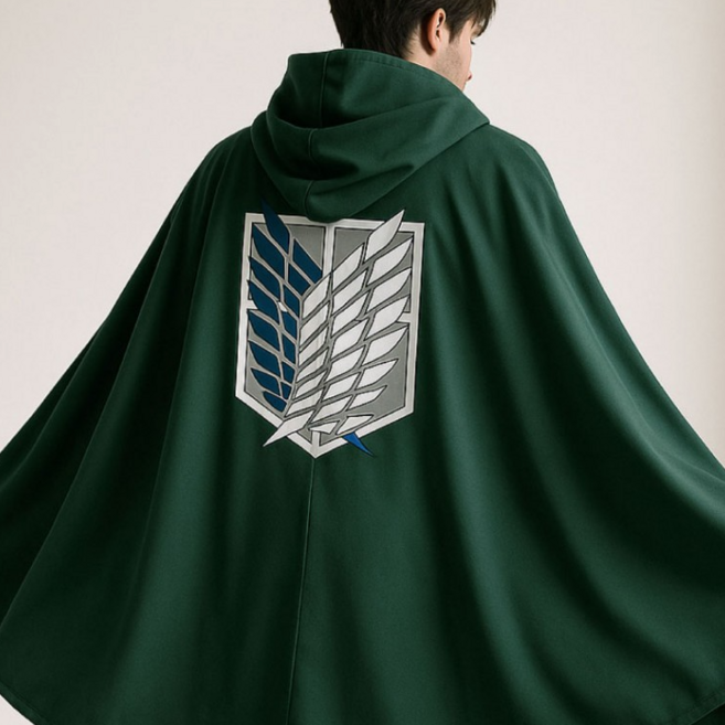 조사병단 옷 진격의 거인 망토 자켓 코스프레 의상 자유의 날개