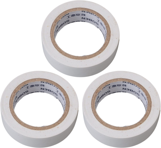 뉴립 흰색 절연테이프, 3개