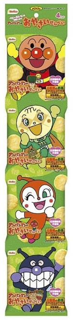 베프코 호빵맨의 야채 센베이 4개입, 1개, 40g