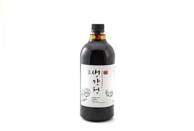제철밥상 몸속부터 따뜻해지는 본초 생강청 1000ml 진한 진저 국산 생강 라떼 사양벌꿀, 1개, 1개입, 1L