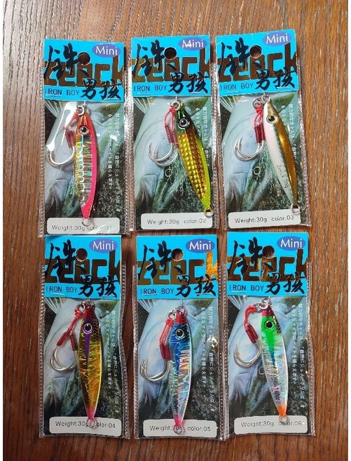 ZEECK 鐵男孩 岸拋鐵板 小鐵板 微鐵板, 1個, 04,20g