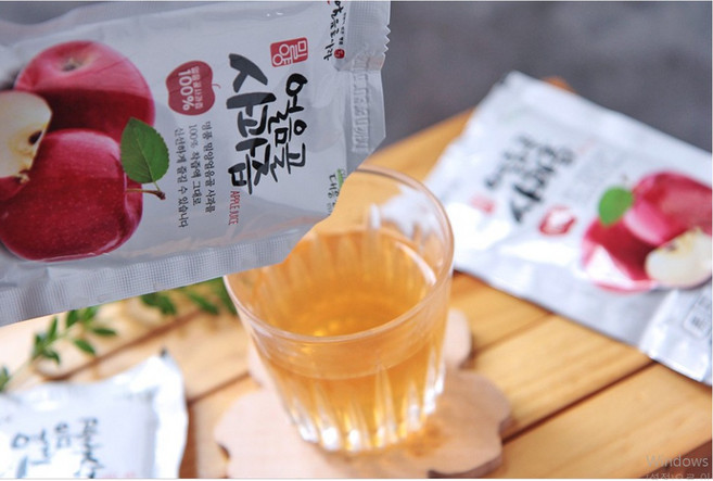 밀양 얼음골 사과 100% 사과즙, 120ml