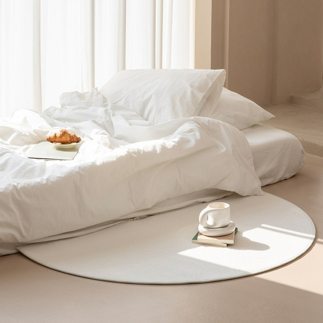 드리울 드팔렛 사계절 반원형 러그