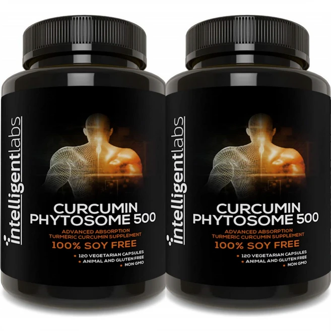 고흡수 메리바 커큐민 파이토좀 강황 2세트 1통120캡슐 캐나다직배송, 2개, 120정 - 쿠팡