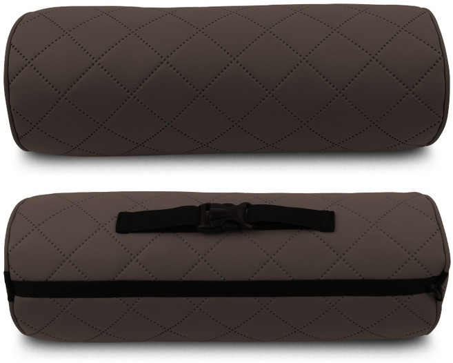 메이튼 트랙스 크로스오버 전용 차량용 목쿠션 자동차 목베개, 1개, 브라운