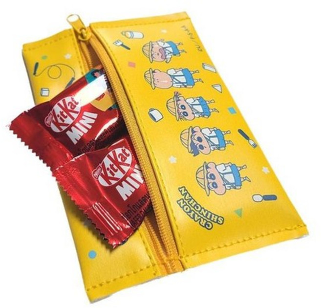 [룽스]프랜즈 카드지갑 짱구카드수납케이스 지퍼