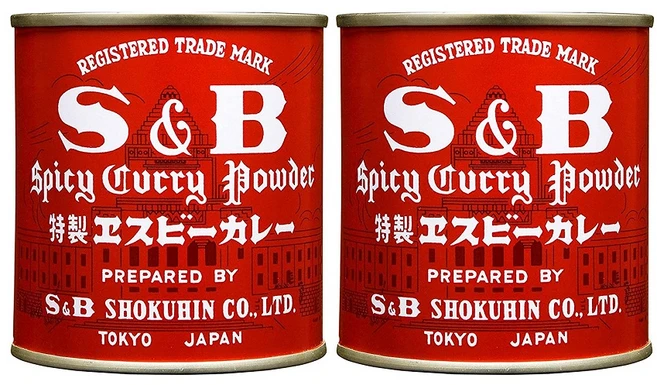 S&B Spicy Curry Powder 에스엔비 스파이시 커리 카레 파우더, 2개, 84g - 쿠팡