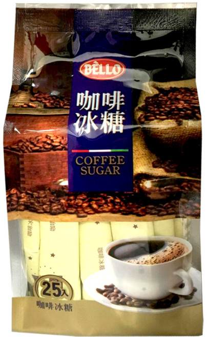 BELLO 咖啡冰糖糖包, 1個, 200g, 1個裝