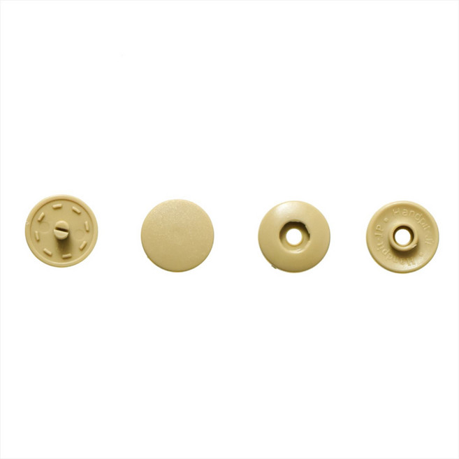Suncoccoh KIYOHARA 暗扣 壓扣, 1個, 米色 / 13mm SUN17-31