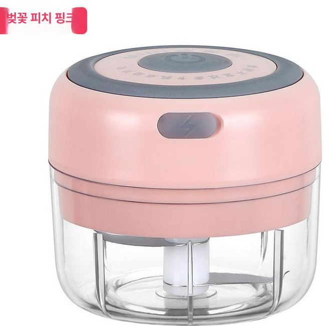 가정용 실내 분쇄기 과일 다지기 주방 분말기 식품분쇄 부엌 제품 식재료 프로세서 푸드, 8.핑크 100ml 자석