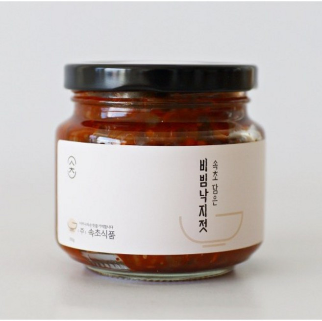 속초식품 속초 담은 비빔 낙지 젓갈, 1개, 100g