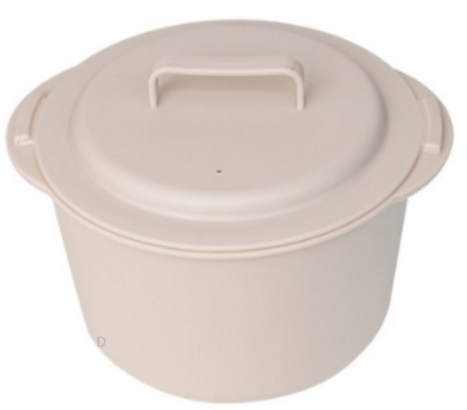 인블룸 이지라이트 12분 전자레인지 저당밥솥, CREAM BEIGE(크림베이지), 2개