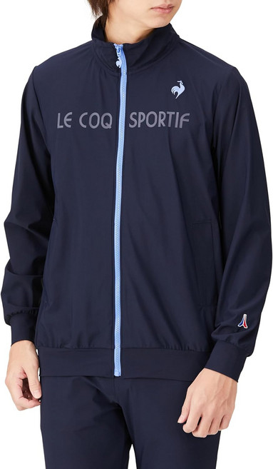 [르꼬끄 바람막이] 츄리닝 접촉 냉감 스탠드 져지 자켓 흡한 스트레치 UV CUT (UPF50+) SUNSCREEN 차열 서늘한 QMMXJF02