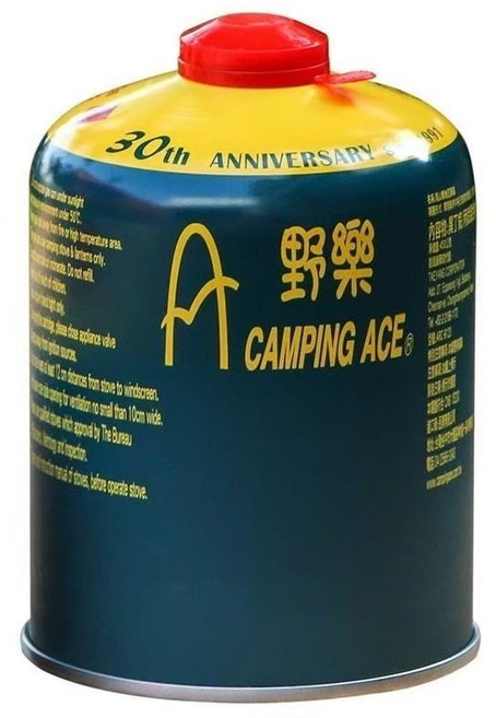 Camping Ace 野樂 高山瓦斯罐, 1個, 野樂高山寒地瓦斯罐 450g, 綠色