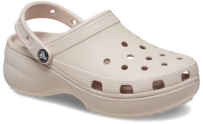 크록스 클래식 플랫폼 클로그 우먼 206750-6UR
