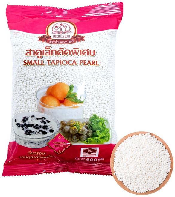 망고사고 사고펄 타피오카펄 화이트 미니펄, 1개, 500g