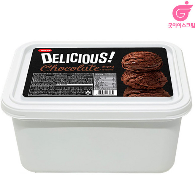 라벨리 딜리셔스 5리터 초코, 1개, 5L