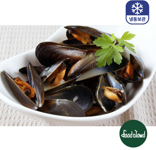깔끔하게 손질되어 간편하고 시원한 냉동 자숙 피홍합, 6개, 1kg