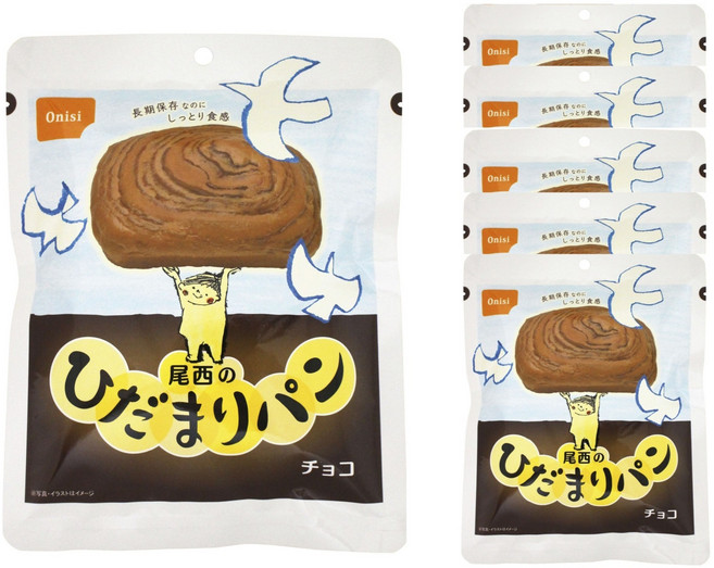 Onisi Foods 防災糧食陽光巧克力麵包, 6入