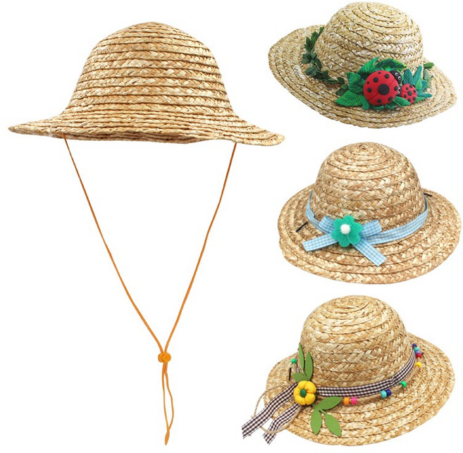 밀짚모자 단품 (5개세트), 5개