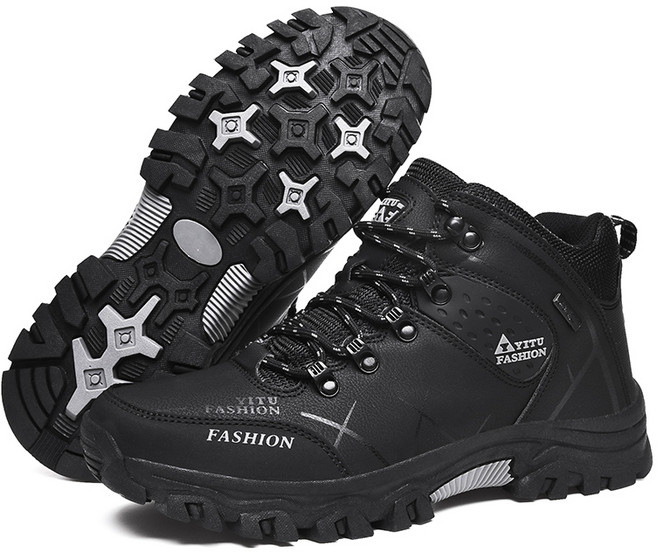 max admire 男款防水防滑厚底戶外登山鞋
