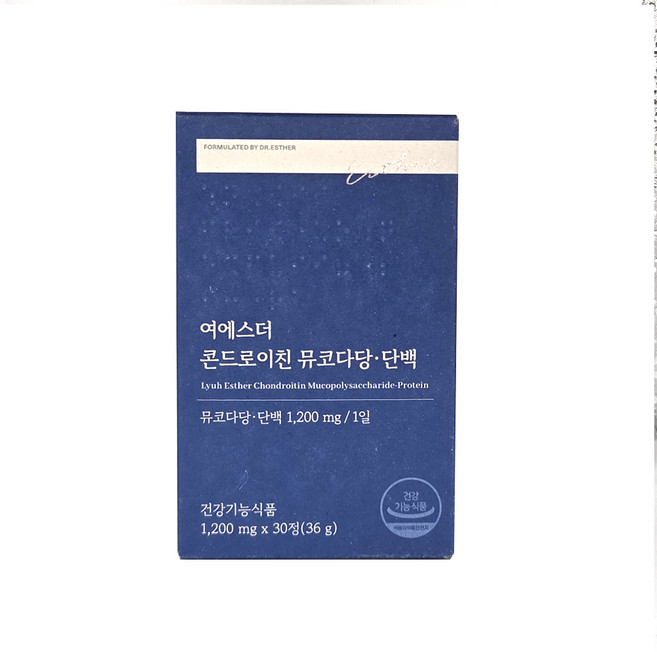 여에스더 콘드로이친 뮤코다당단백 1200mg x 30정, 3개