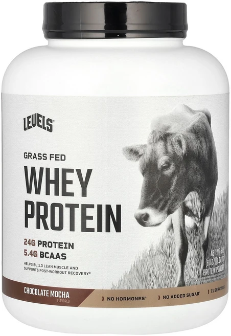 Levels 목초 사육 유청 단백질 분말 초콜릿 모카 2.27kg(5lb) Levels (레벨스), Levels, 목초 사육 유청 단백질 분말, 초콜릿 모, 2.27kg, 1개 - 쿠팡