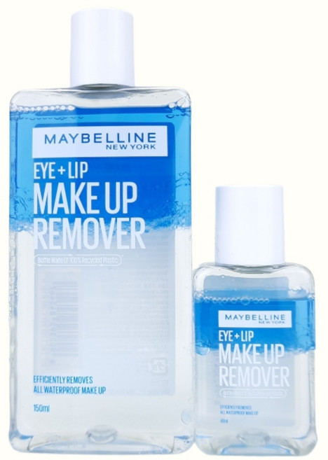 MAYBELLINE 媚比琳, 1件, 輕柔眼唇卸妝液150ml-新包裝, 150ml