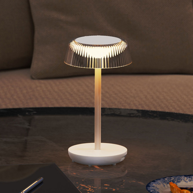 파인굿즈 단스탠드 무선 LED 무드등 침실 인테리어 간접 조명 취침등 수유등 수면등 집들이, 글로우화이트