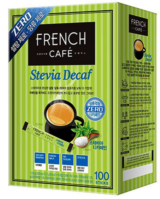 프렌치카페 카페믹스 스테비아 디카페인, 10.3g, 100개입, 3개