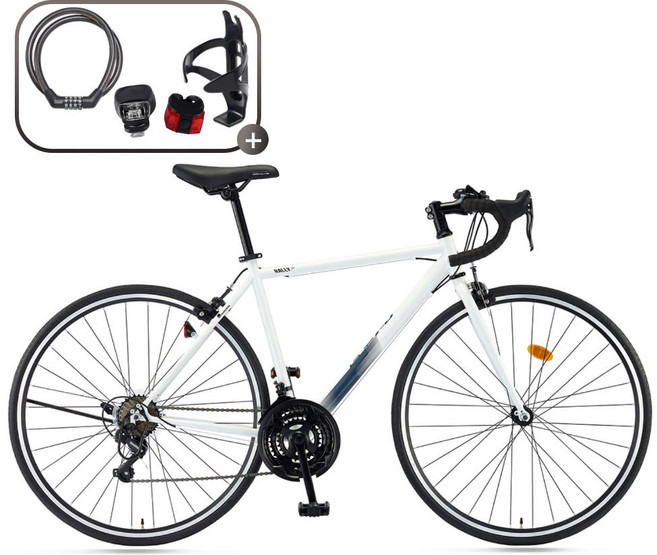 2026년 삼천리 700C 랠리 100 로드자전거, 1개, 166cm, 펄 화이트(380)