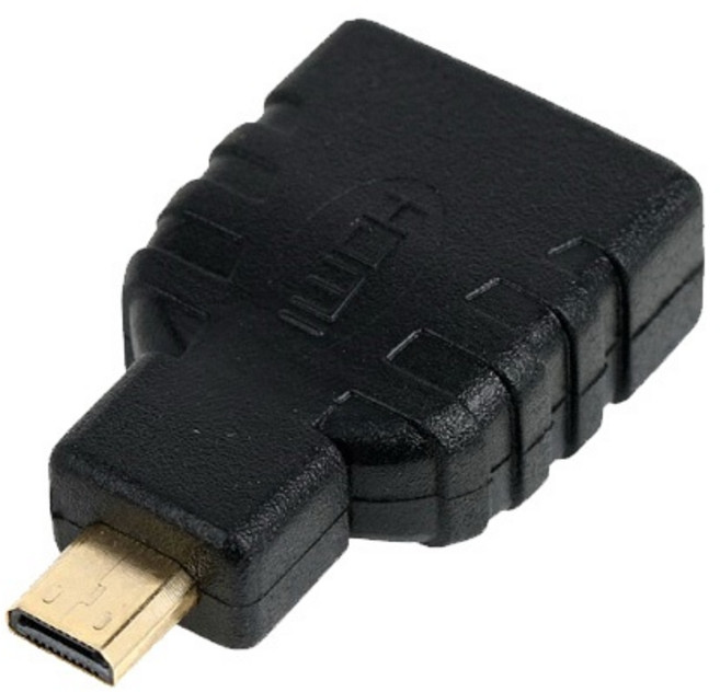 (케이엘시스템) KLCOM HDMI(F) to Micro HDMI(M) 변환젠더, 1개