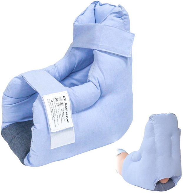 대형 발뒤꿈치 발목 욕창방지 예방 보호대 보호쿠션 패드, 1개