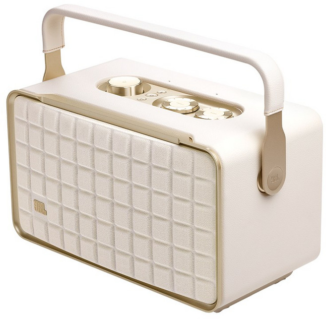 삼성공식파트너 JBL 무선 블루투스 스피커 홈시어터 인테리어 야외 캠핑 파티 미니스피커, 화이트, AUTHENTICS 300