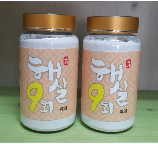 해월 햇살죽염 9회백죽염 가루(분말) 1kg, 2개, 500g - 쿠팡