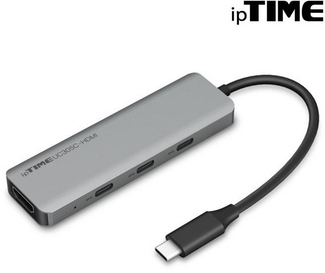 아이피타임 ipTIME UC305C-HDMI USB허브 C-TYPE, 1개