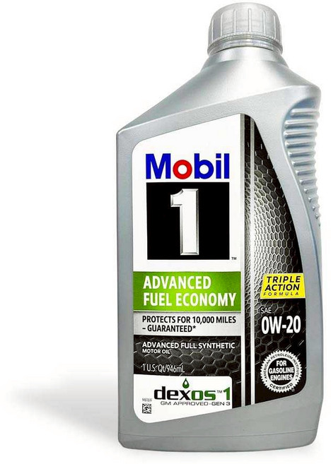 油工廠 MOBIL 1 AFE ADVANCED FUEL ECONOMY 0W20 全方位燃油經濟機油 946ml, 1個