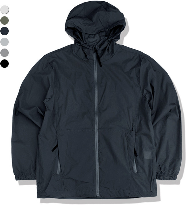 오마보이 남성용 여름에 시원한 넉넉핏나일론바람막이