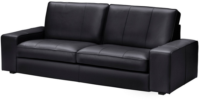 이케아KIVIK 쉬비크 3인용소파 그란/봄스타드 블랙 -