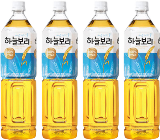 웅진 하늘보리, 1.5L, 4개