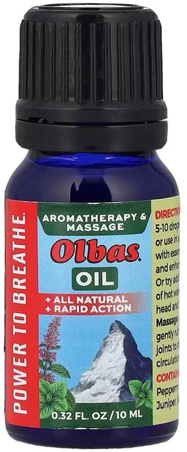 Olbas Therapeutic 아로마테라피 & 마사지 오일 10ml, Olbas Therapeutic (올바스 테라핍트) O - 쿠팡