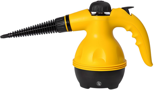 고압스팀청소기 핸디 고온 고압스팀기 강력증기 살균기 청소기 가정용 주방용 고압 청소 분사기 대용량 3.5bar, 노란색, 노란색
