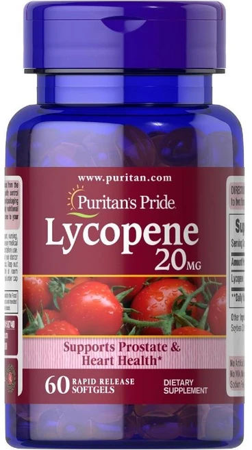 퓨리탄스프라이드 라이코펜 카로티노이드 Lycopene 리코펜 20mg 60정, 1개 - 쿠팡