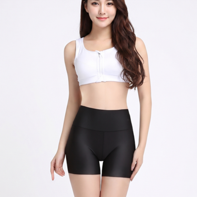 (킹줌마) 여성 냉감 속바지 하이웨스트 이너바지 3부 뱃살커버 노라인 치마속바지