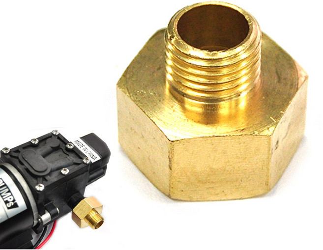 다이아프램펌프 고압용 호스 젠더 연결구 커넥터 나사, 1개