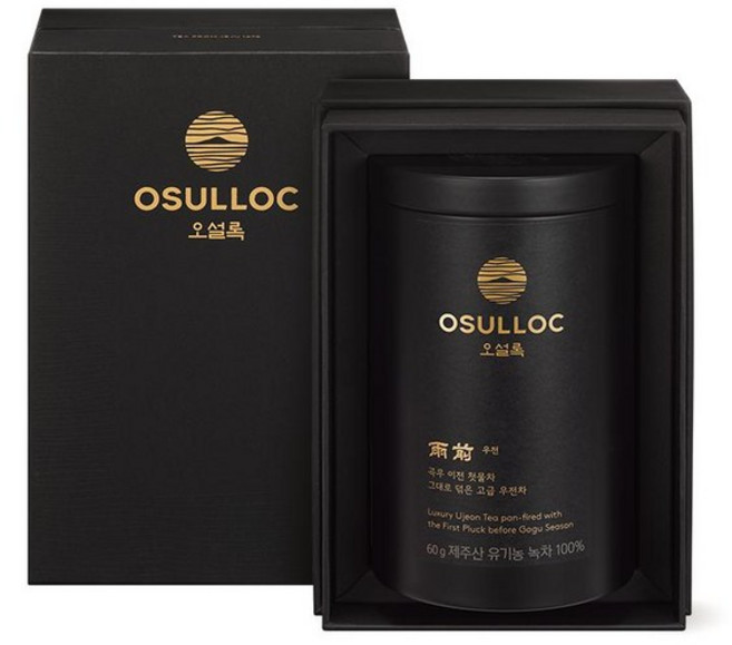 오설록 우전 잎차 선물세트 60g 1개